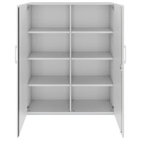 PRO Flügeltürenschrank | 4 OH, 800 - 1200 x 1510 mm, Soft-Close, Grau