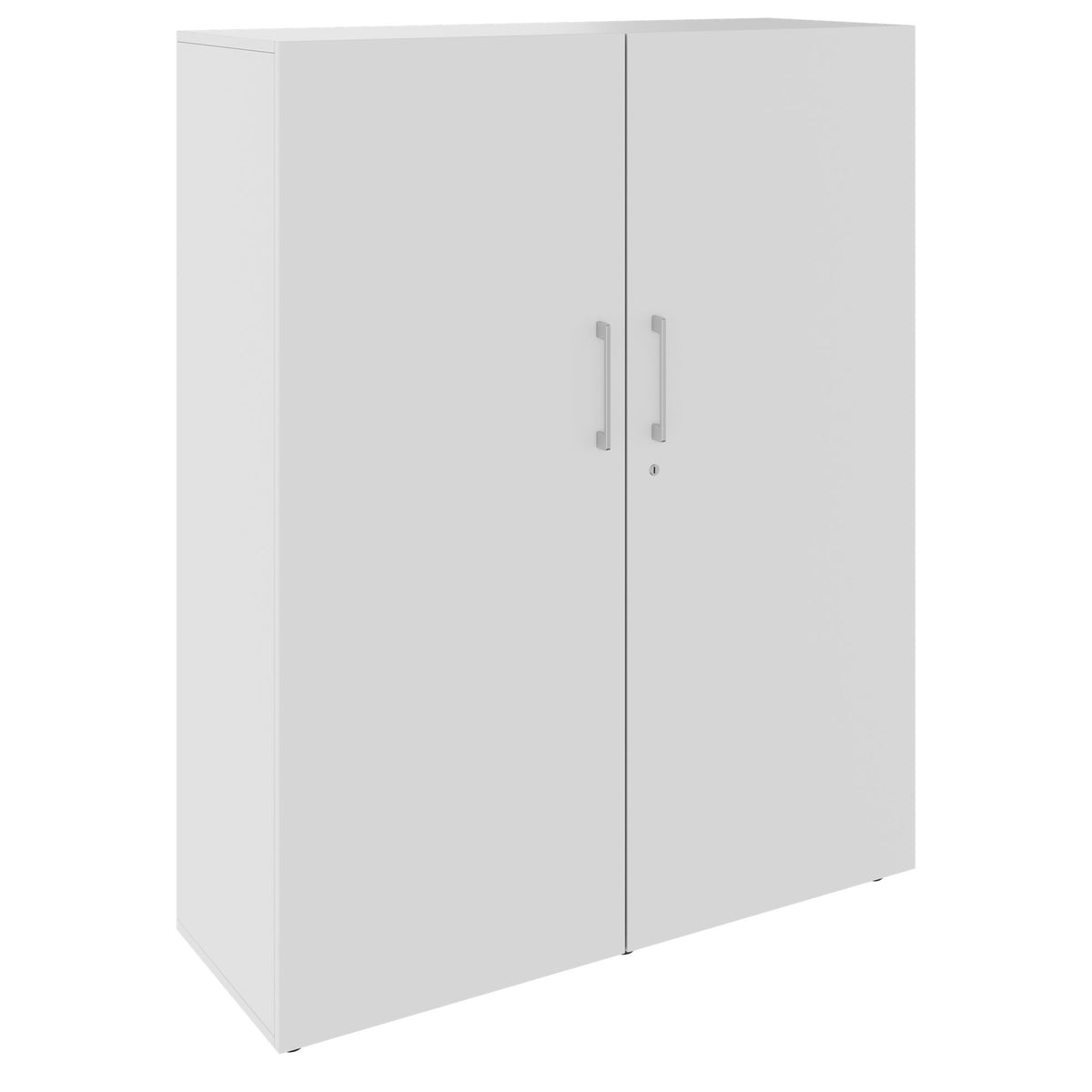PRO hinged door cabinet | 4 OH, 800 - 1200 x 1510 mm, soft close, gray - 1 Lightbox Main Image