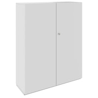 PRO Flügeltürenschrank | 4 OH, 800 - 1200 x 1510 mm, Soft-Close, Grau