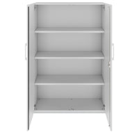 PRO Flügeltürenschrank | 4 OH, 800 - 1200 x 1510 mm, Soft-Close, Grau