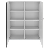 PRO Flügeltürenschrank | 4 OH, 800 - 1200 x 1510 mm, Soft-Close, Grau