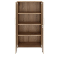 PRO Flügeltürenschrank | 4 OH, 800 - 1200 x 1510 mm, Soft-Close, Natureiche
