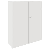 PRO Cabinetto per porte dell'ala | 4 OH, 800 - 1200 x 1510 mm, morbido, bianco