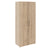 PRO Armoire de porte d'aile | 5 oh, 800 - 1200 x 1880 mm, soft-close, chêne naturel