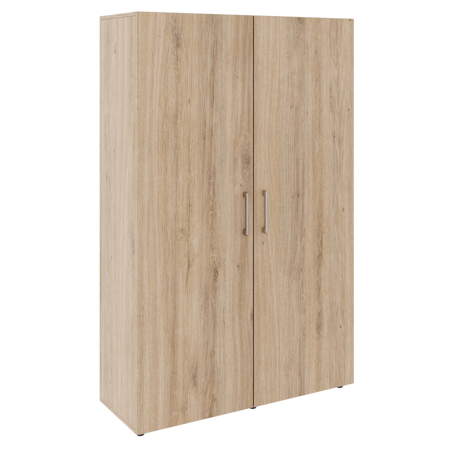 Armoire à portes battantes PRO | 5 OH, 800 - 1200 x 1880 mm, fermeture amortie, chêne naturel