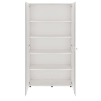 PRO Cabinetto per porte dell'ala | 5 OH, 800 - 1200 x 1880 mm, morbido, bianco