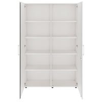 PRO Cabinetto per porte dell'ala | 5 OH, 800 - 1200 x 1880 mm, morbido, bianco