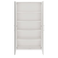 PRO Cabinetto per porte dell'ala | 5 OH, 800 - 1200 x 1880 mm, morbido, bianco