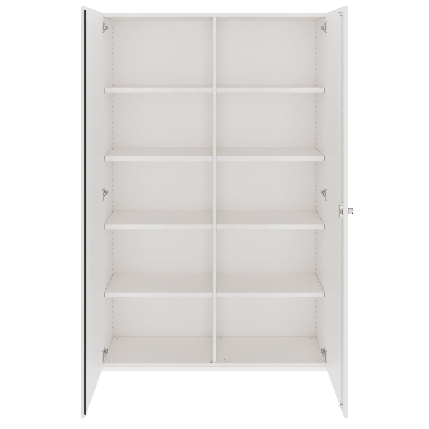 PRO Cabinetto per porte dell'ala | 5 OH, 800 - 1200 x 1880 mm, morbido, bianco