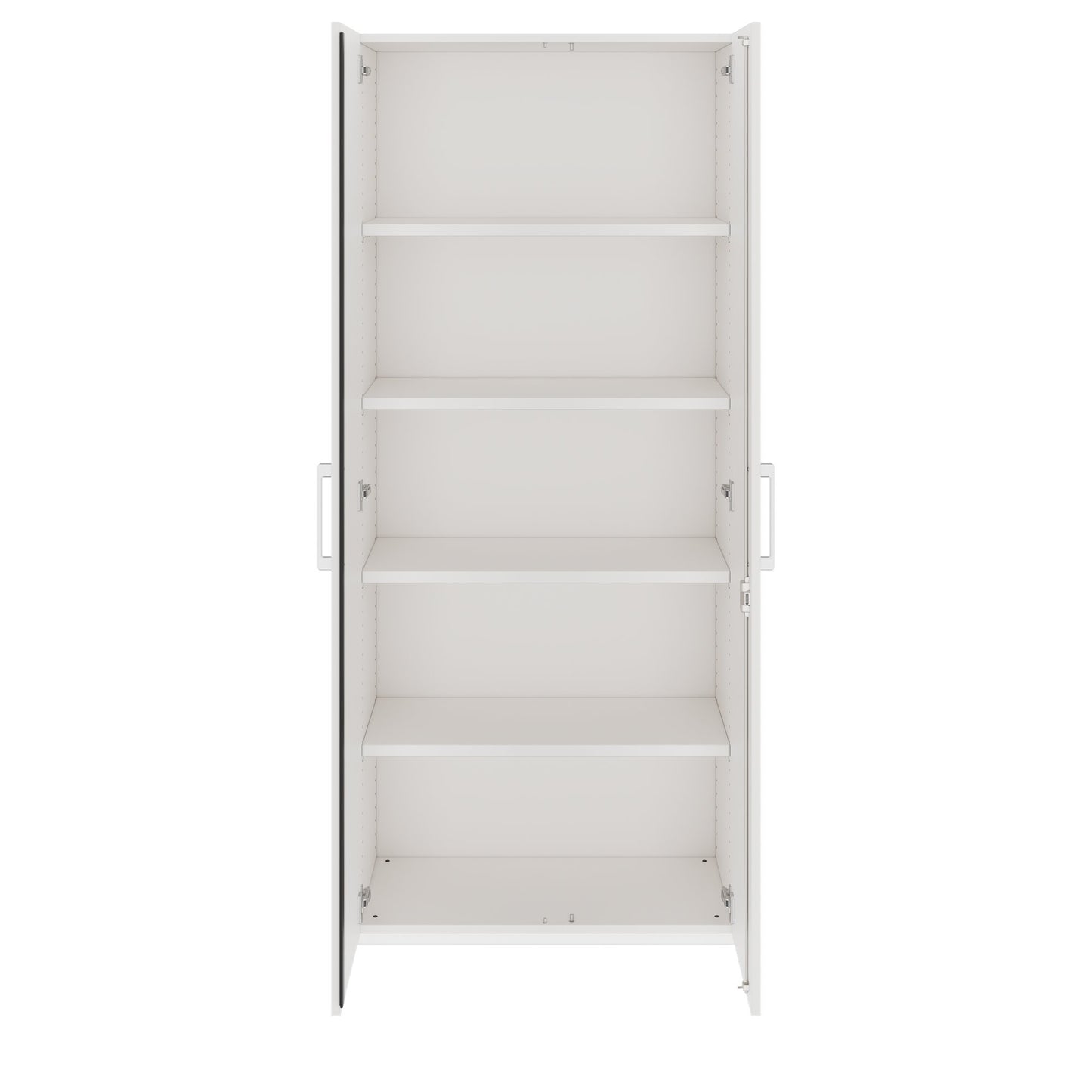 PRO Cabinetto per porte dell'ala | 5 OH, 800 - 1200 x 1880 mm, morbido, bianco