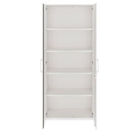 PRO Cabinetto per porte dell'ala | 5 OH, 800 - 1200 x 1880 mm, morbido, bianco