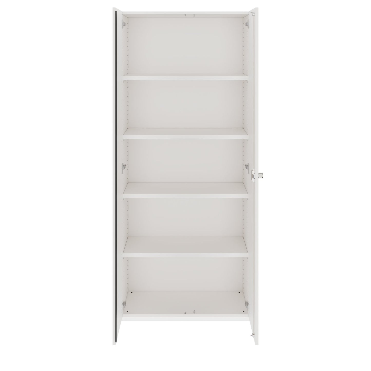 PRO Cabinetto per porte dell'ala | 5 OH, 800 - 1200 x 1880 mm, morbido, bianco