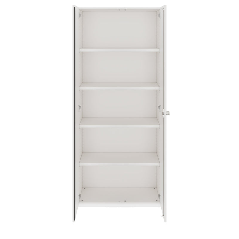 PRO Wing door cabinet | 5 Oh, 800 - 1200 x 1880 mm, soft -close, white - 3 Main Image