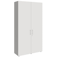 PRO Wing door cabinet | 6 Oh, 800 - 1200 x 2250 mm, soft -close, graphite / white