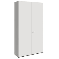 PRO Wing door cabinet | 6 Oh, 800 - 1200 x 2250 mm, soft -close, graphite / white