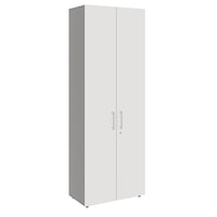 PRO Wing door cabinet | 6 Oh, 800 - 1200 x 2250 mm, soft -close, graphite / white