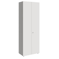 PRO Wing door cabinet | 6 Oh, 800 - 1200 x 2250 mm, soft -close, graphite / white