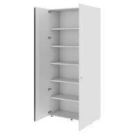 PRO Flügeltürenschrank | 6 OH, 800 - 1200 x 2250 mm, Soft-Close, Grau