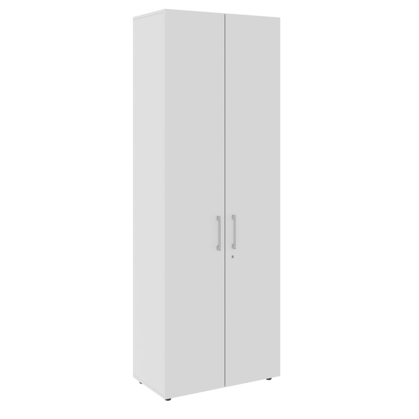 PRO Flügeltürenschrank | 6 OH, 800 - 1200 x 2250 mm, Soft-Close, Grau