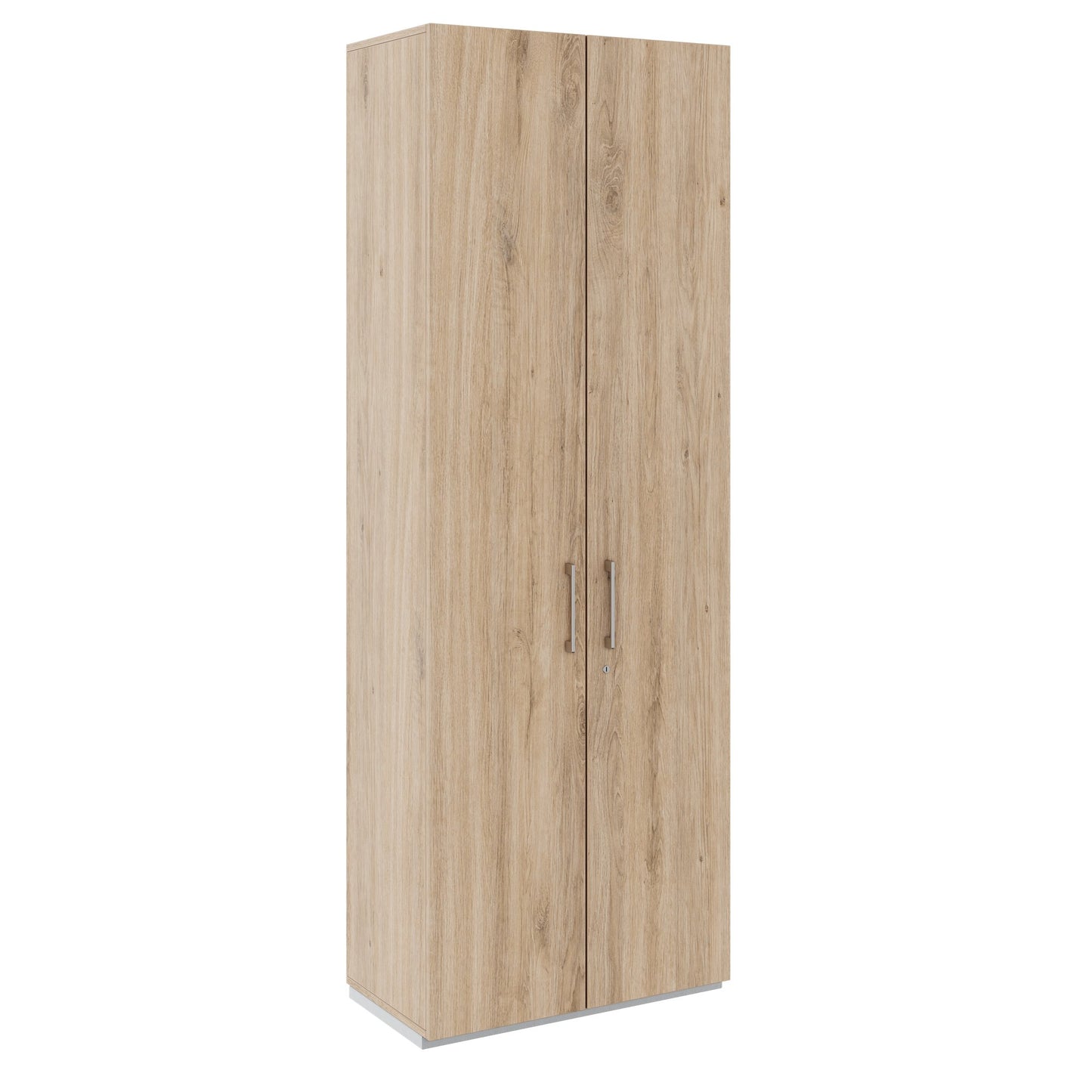 PRO Flügeltürenschrank | 6 OH, 800 - 1200 x 2250 mm, Soft-Close, Natureiche