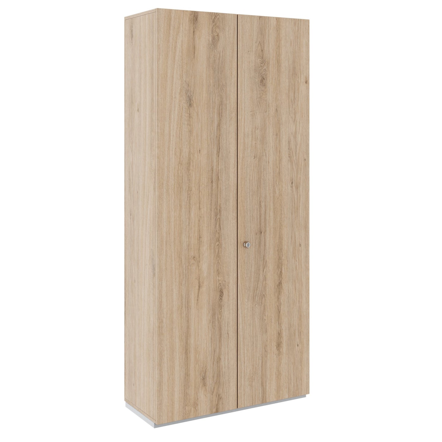 PRO Flügeltürenschrank | 6 OH, 800 - 1200 x 2250 mm, Soft-Close, Natureiche