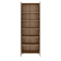 PRO Flügeltürenschrank | 6 OH, 800 - 1200 x 2250 mm, Soft-Close, Natureiche