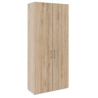 PRO Flügeltürenschrank | 6 OH, 800 - 1200 x 2250 mm, Soft-Close, Natureiche