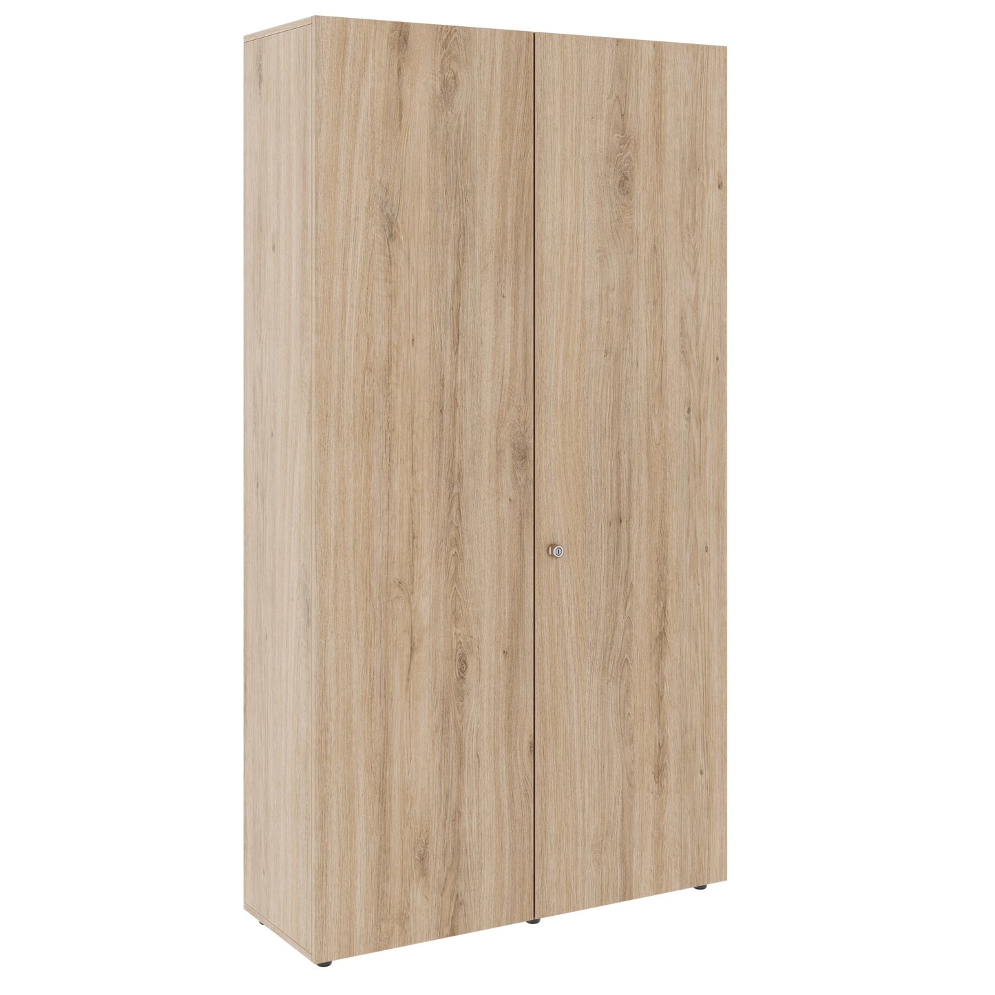 PRO Flügeltürenschrank | 6 OH, 800 - 1200 x 2250 mm, Soft-Close, Natureiche