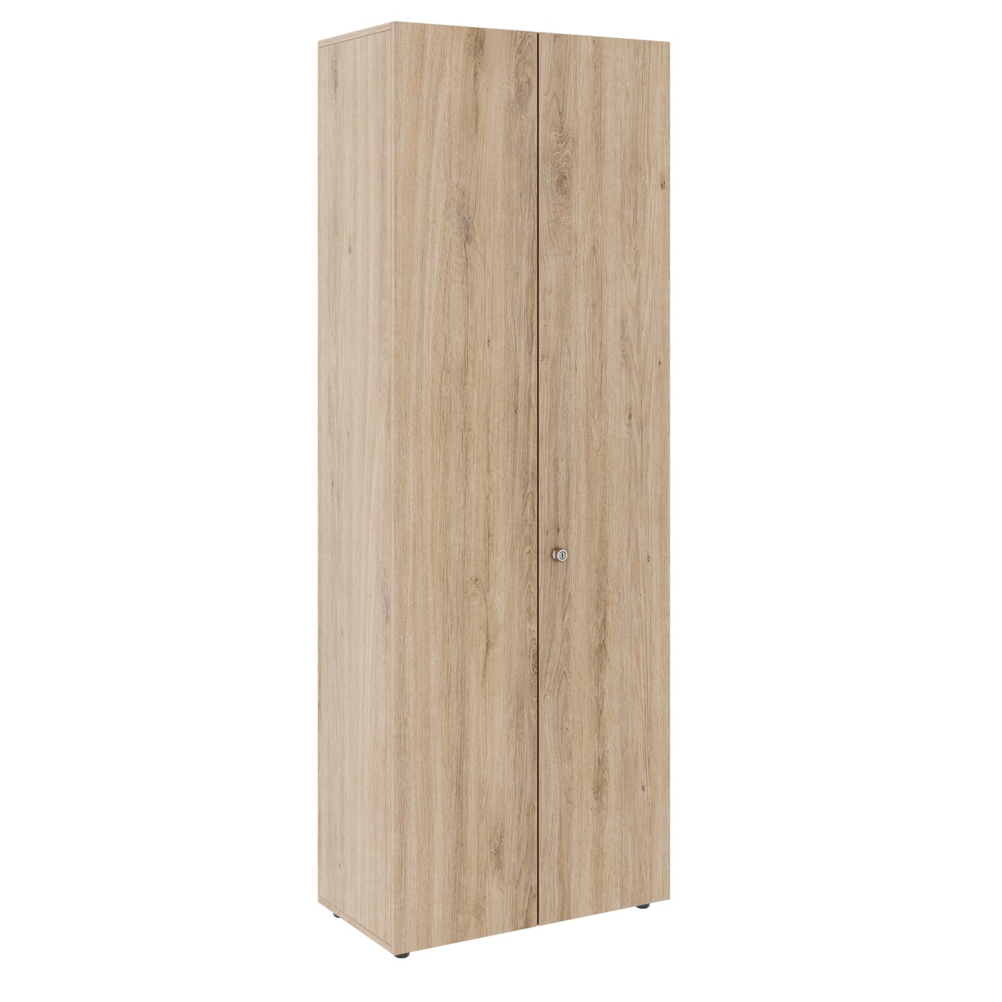 PRO Flügeltürenschrank | 6 OH, 800 - 1200 x 2250 mm, Soft-Close, Natureiche