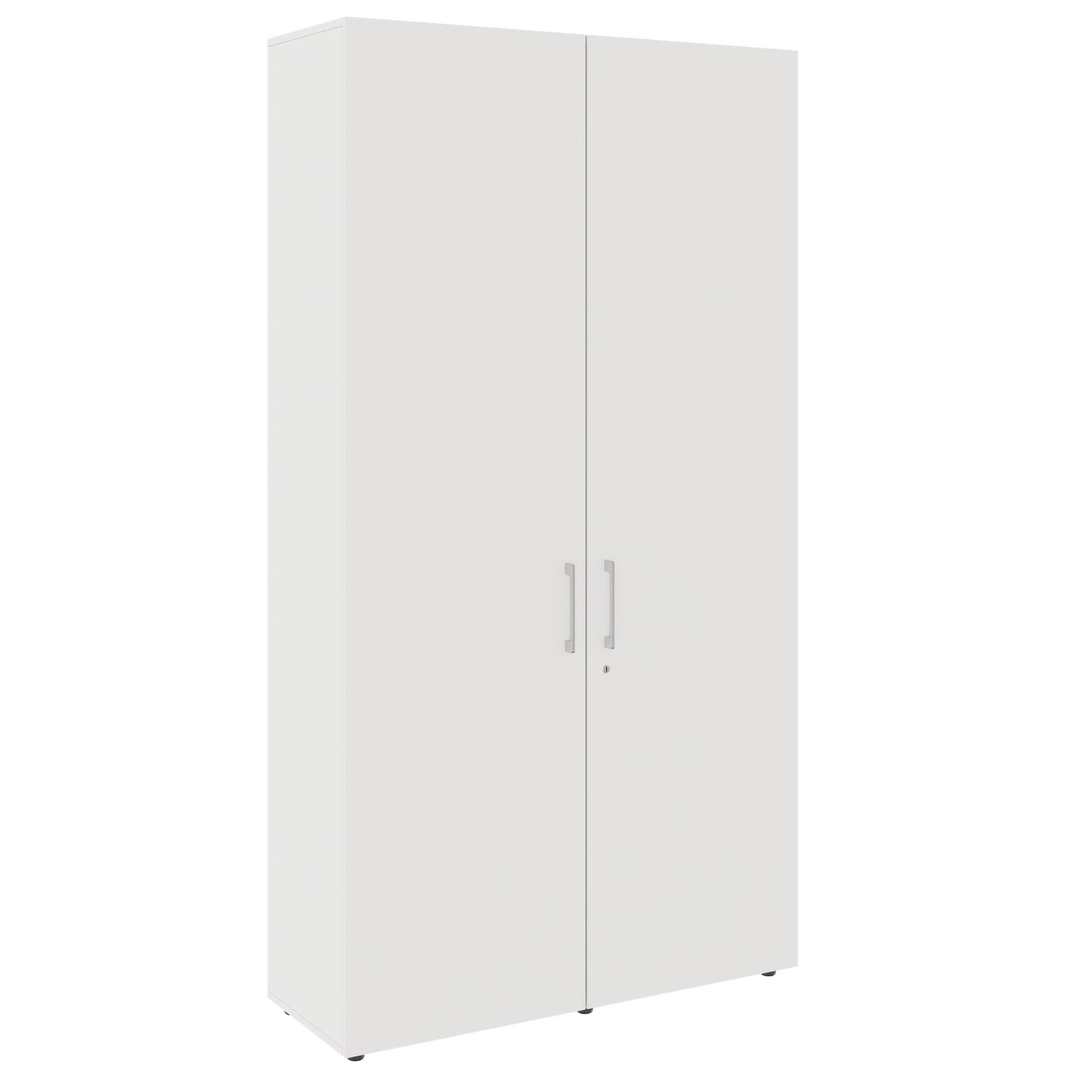 PRO Flügeltürenschrank | 6 OH, 800 - 1200 x 2250 mm, Soft-Close, Weiss