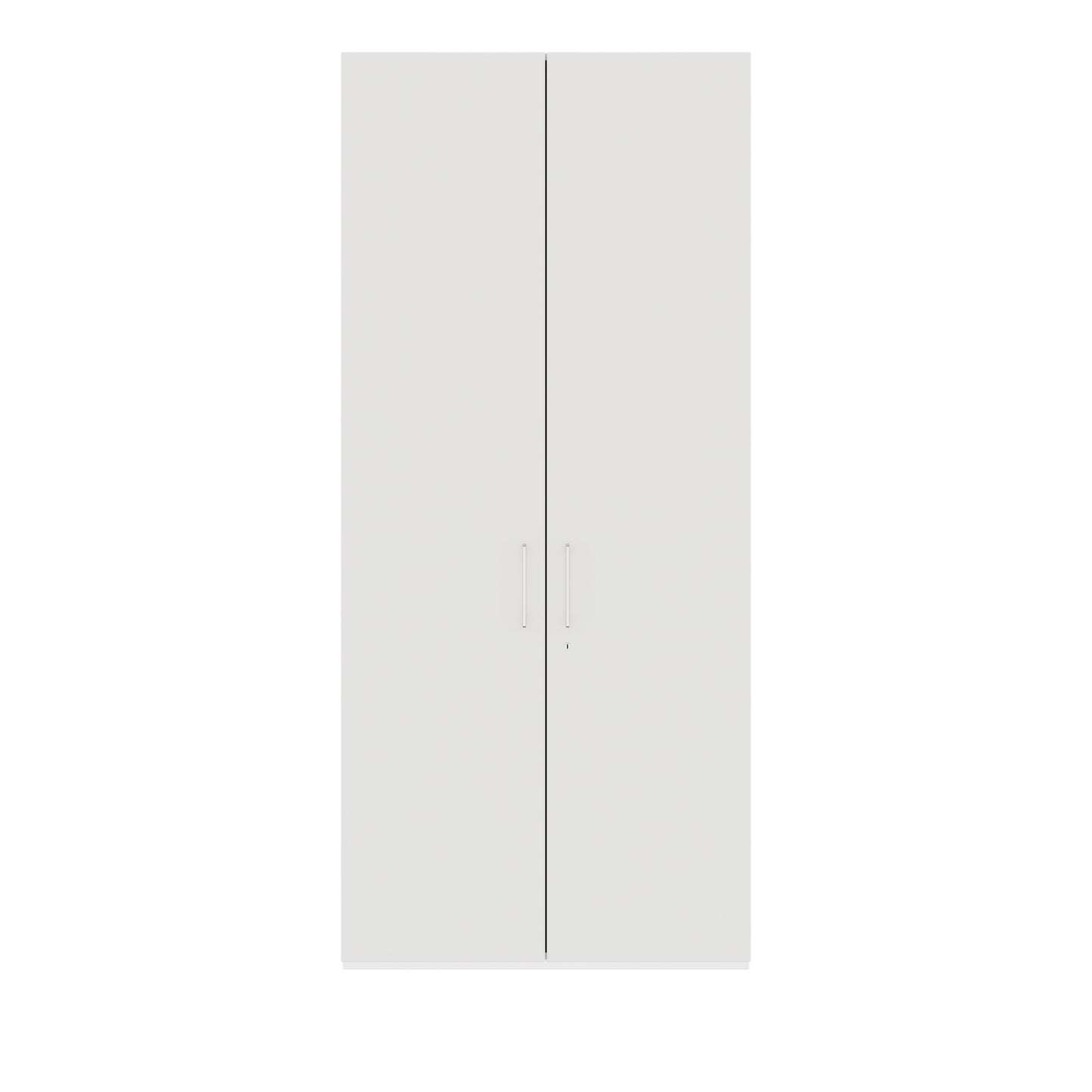 PRO Flügeltürenschrank | 6 OH, 800 - 1200 x 2250 mm, Soft-Close, Weiß