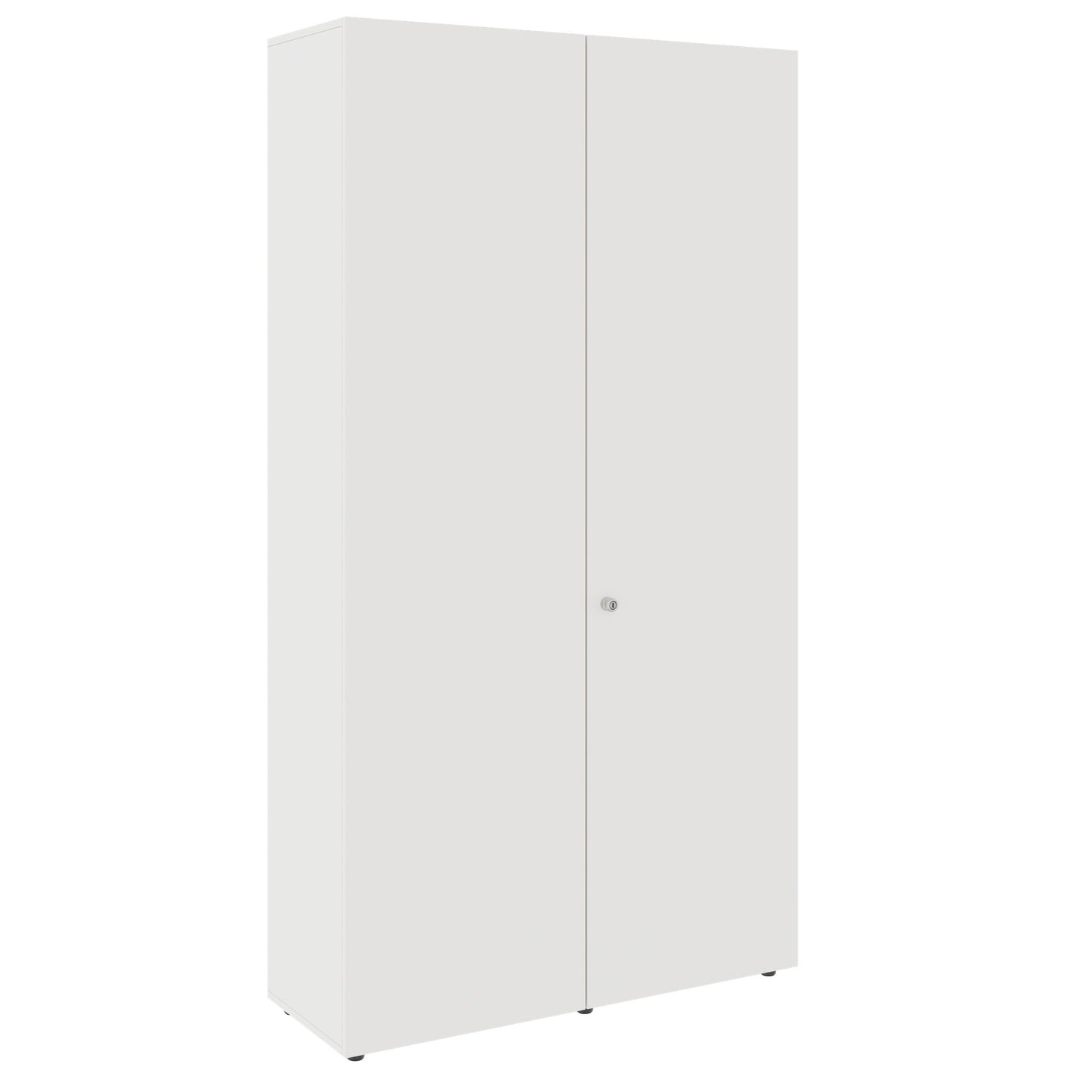 PRO Flügeltürenschrank | 6 OH, 800 - 1200 x 2250 mm, Soft-Close, Weiss