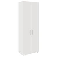 PRO Flügeltürenschrank | 6 OH, 800 - 1200 x 2250 mm, Soft-Close, Weiß