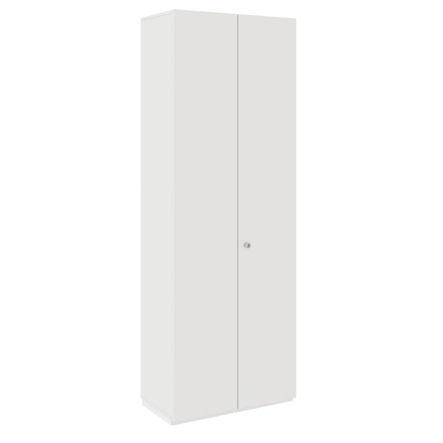 PRO Flügeltürenschrank | 6 OH, 800 - 1200 x 2250 mm, Soft-Close, Weiß