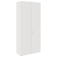 PRO Flügeltürenschrank | 6 OH, 800 - 1200 x 2250 mm, Soft-Close, Weiß