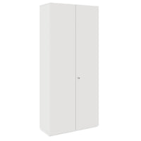 PRO Flügeltürenschrank | 6 OH, 800 - 1200 x 2250 mm, Soft-Close, Weiss