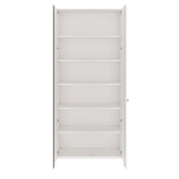 PRO Flügeltürenschrank | 6 OH, 800 - 1200 x 2250 mm, Soft-Close, Weiss