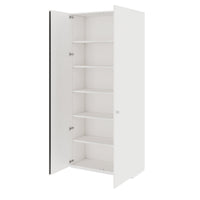 PRO Flügeltürenschrank | 6 OH, 800 - 1200 x 2250 mm, Soft-Close, Weiss