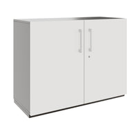 PRO Armoire de porte d'aile | 2 oh, 800 - 1200 x 770 mm, Soft -Close, graphite / blanc