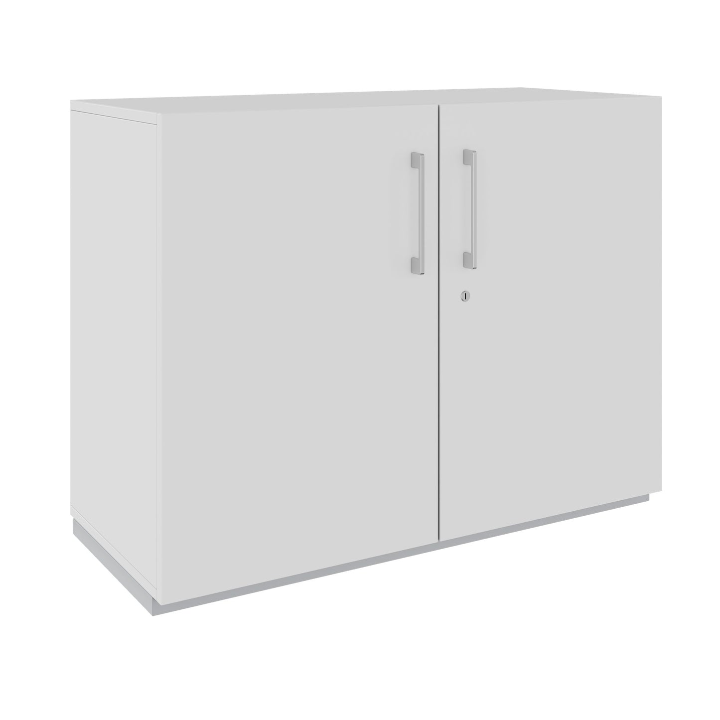 Armoire à portes battantes PRO | 2 OH, 800 - 1200 x 770 mm, fermeture amortie, gris