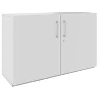 Armoire à portes battantes PRO | 2 OH, 800 - 1200 x 770 mm, fermeture amortie, gris