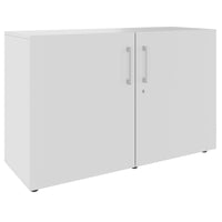 Armoire à portes battantes PRO | 2 OH, 800 - 1200 x 770 mm, fermeture amortie, gris