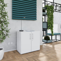PRO Armoire de porte d'aile | 2 oh, 800 - 1200 x 770 mm, Soft -Close, gris