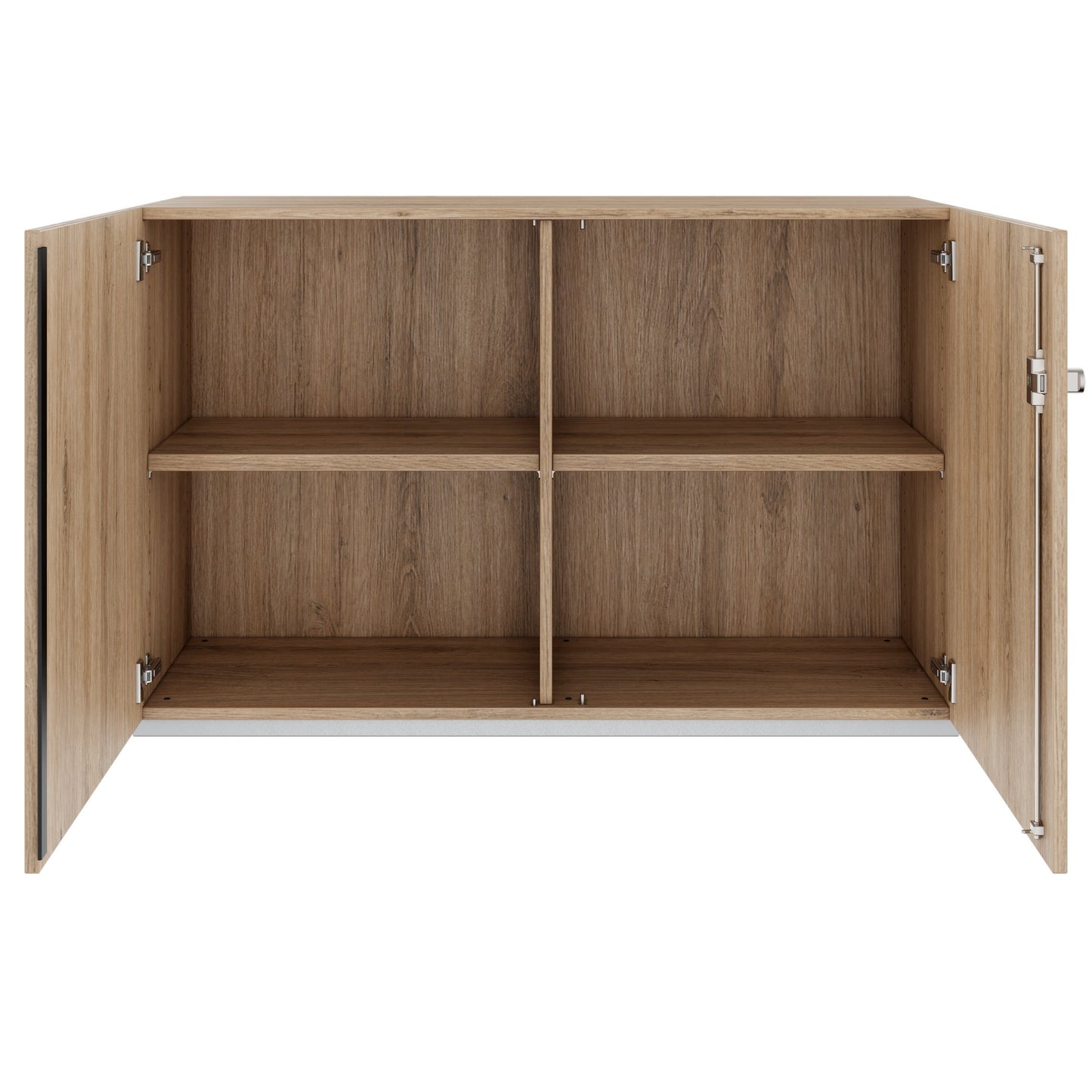 PRO Armoire de porte d'aile | 2 oh, 800 - 1200 x 770 mm, soft-close, chêne naturel