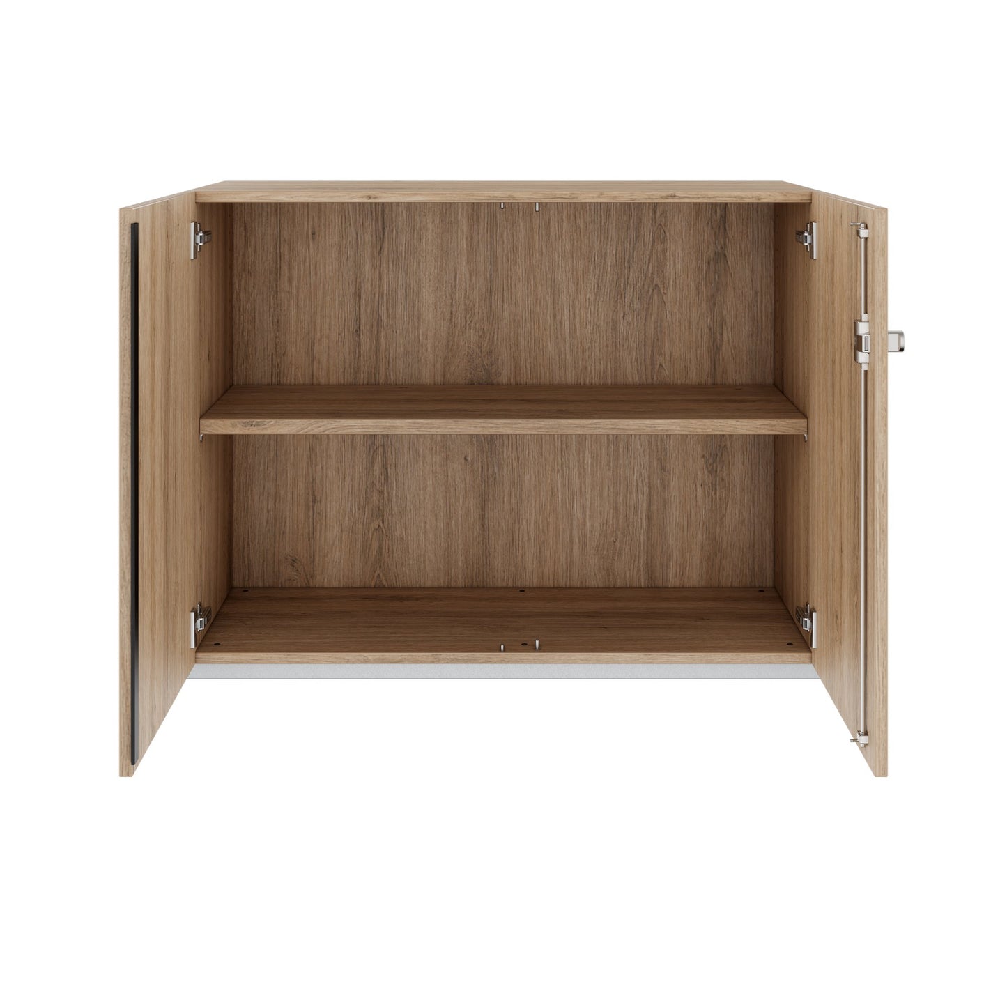 PRO Armoire de porte d'aile | 2 oh, 800 - 1200 x 770 mm, soft-close, chêne naturel