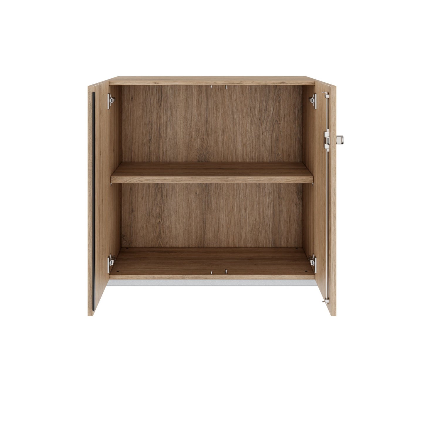 PRO Armoire de porte d'aile | 2 oh, 800 - 1200 x 770 mm, soft-close, chêne naturel