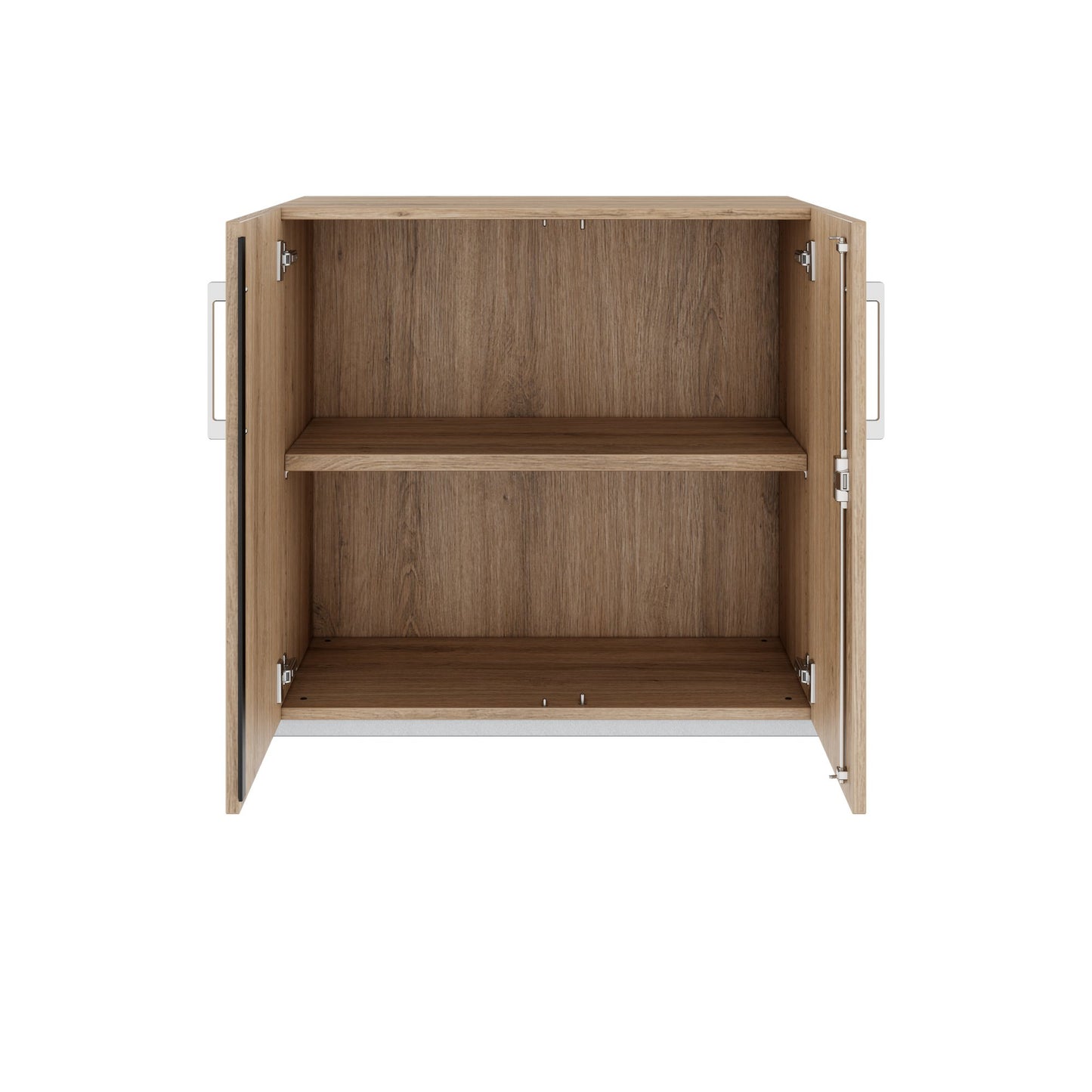 PRO Armoire de porte d'aile | 2 oh, 800 - 1200 x 770 mm, soft-close, chêne naturel