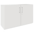 PRO hinged door cabinet | 2 OH, 800 - 1200 x 770 mm, soft close, white - 1 Thumbnail Image