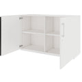 PRO hinged door cabinet | 2 OH, 800 - 1200 x 770 mm, soft close, white - 4 Thumbnail Image
