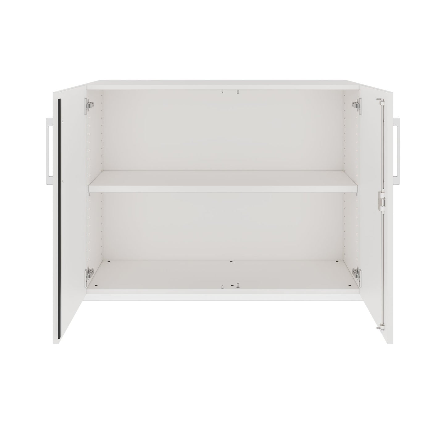 PRO Flügeltürenschrank | 2 OH, 800 - 1200 x 770 mm, Soft-Close, Weiss